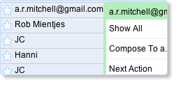 Exploiting relationships between contacts